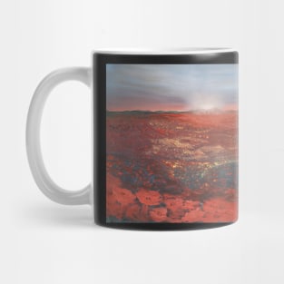 Poppy Delight oil painting by tabitha kremesec Mug